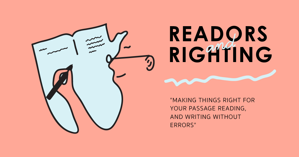 READORS AND RIGHTING